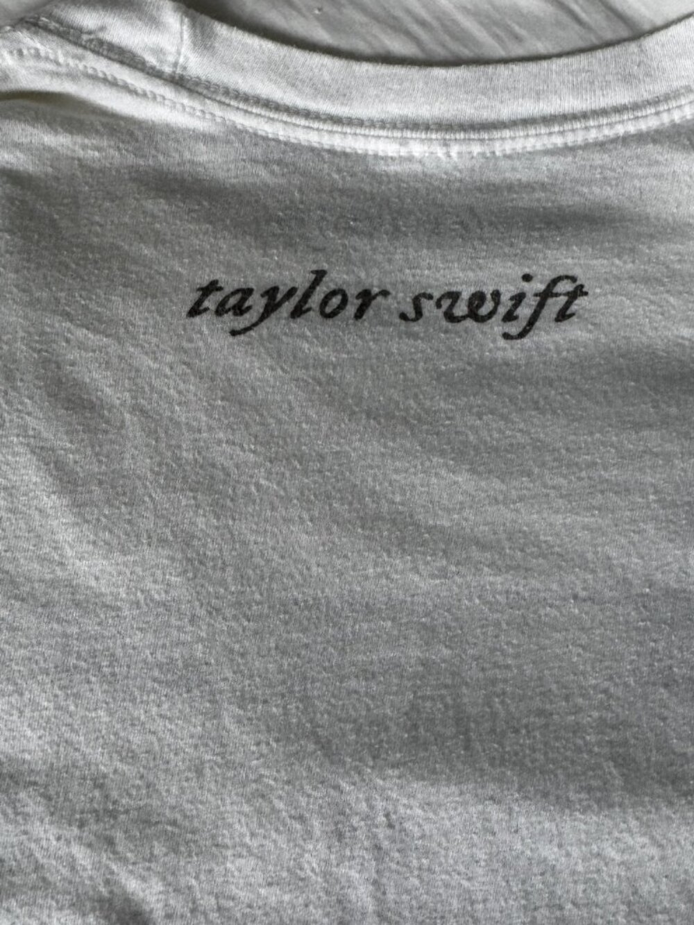 Taylor Swift Folklore "Seven" Lyrics Tshirt - Picture 2 of 3